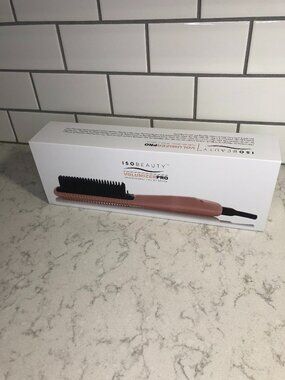 ISO Beauty Rose Gold Volumizer Pro - Professional Heated Brush
